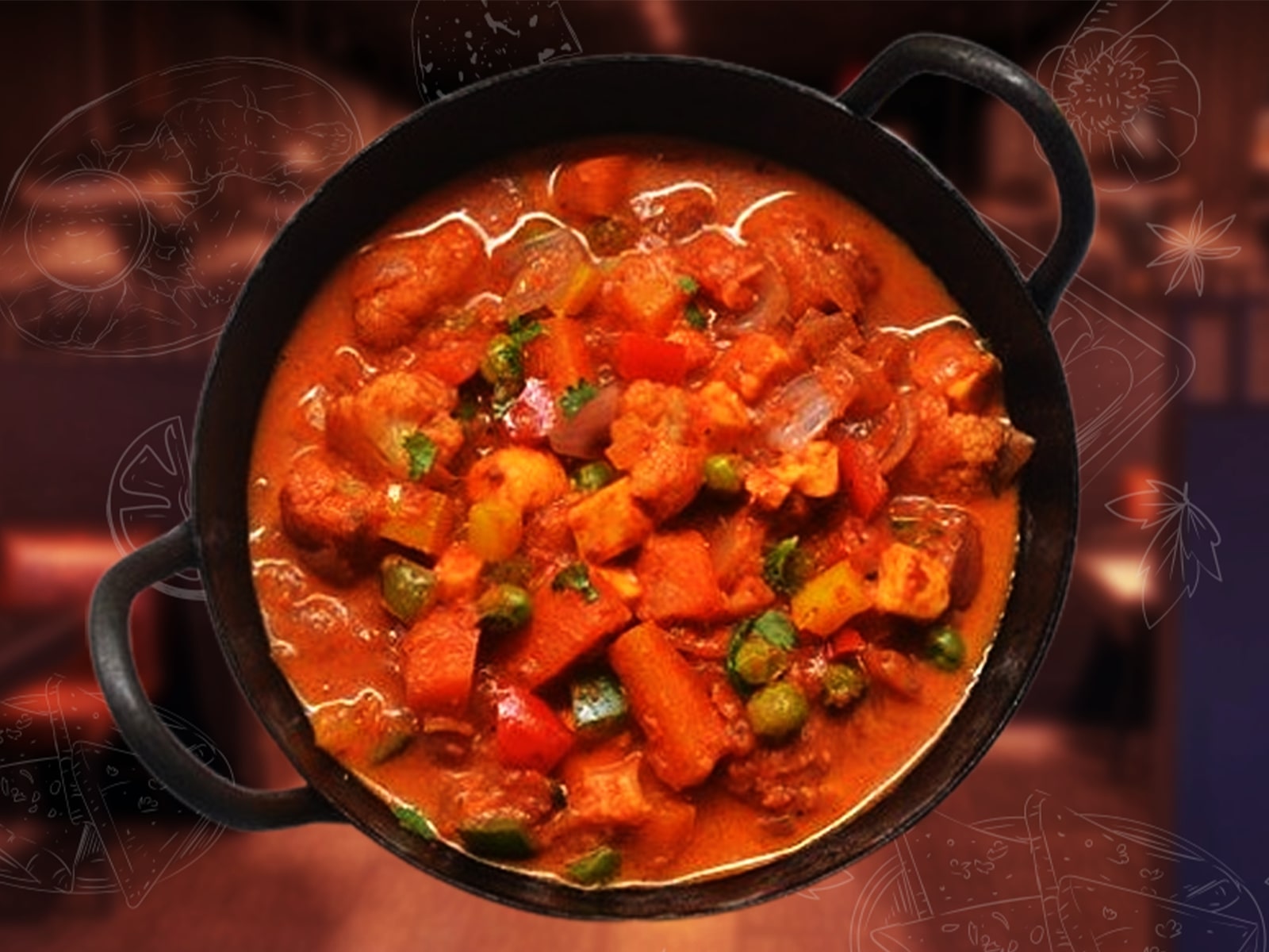 Vegetable Kadai